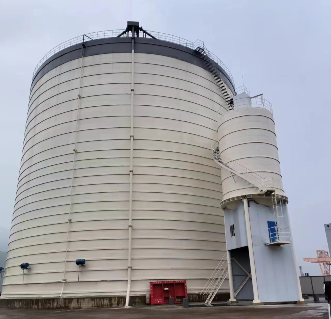 镇海10万吨水泥钢板库