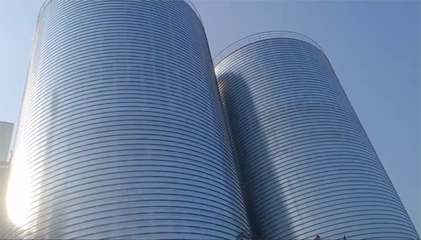 镇海2座混凝土高架卷板仓